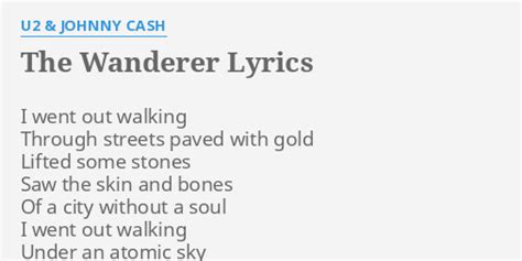 the wanderer lyrics|the wanderer lyrics johnny cash.